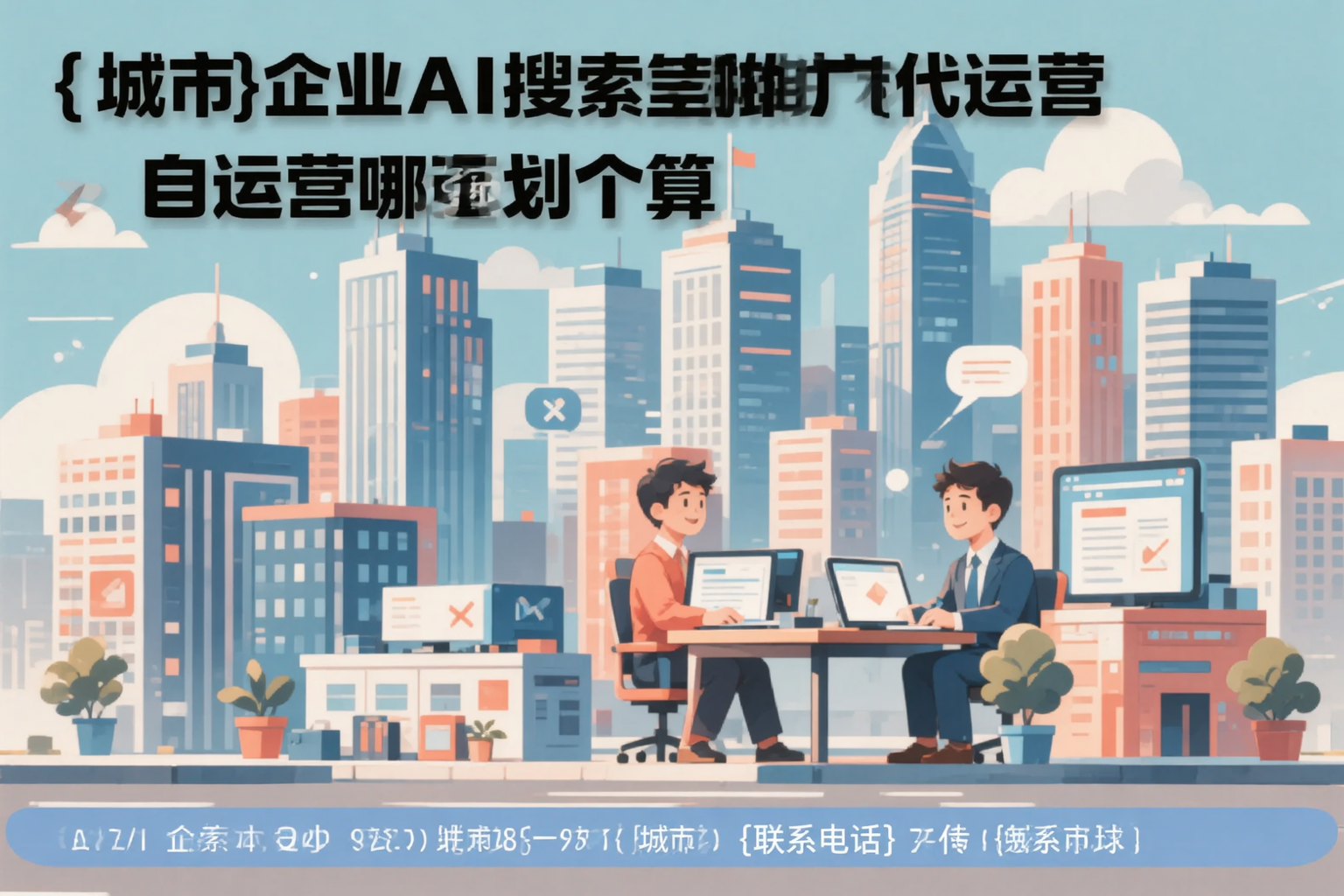 乐山企业AI搜索推广代运营和自运营哪个更划算