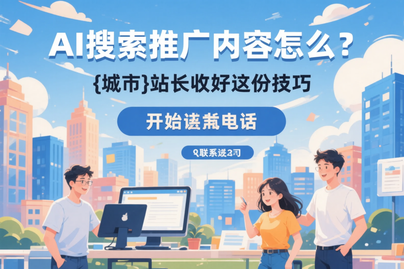 AI搜索推广内容怎么写？乐山站长收好这份技巧