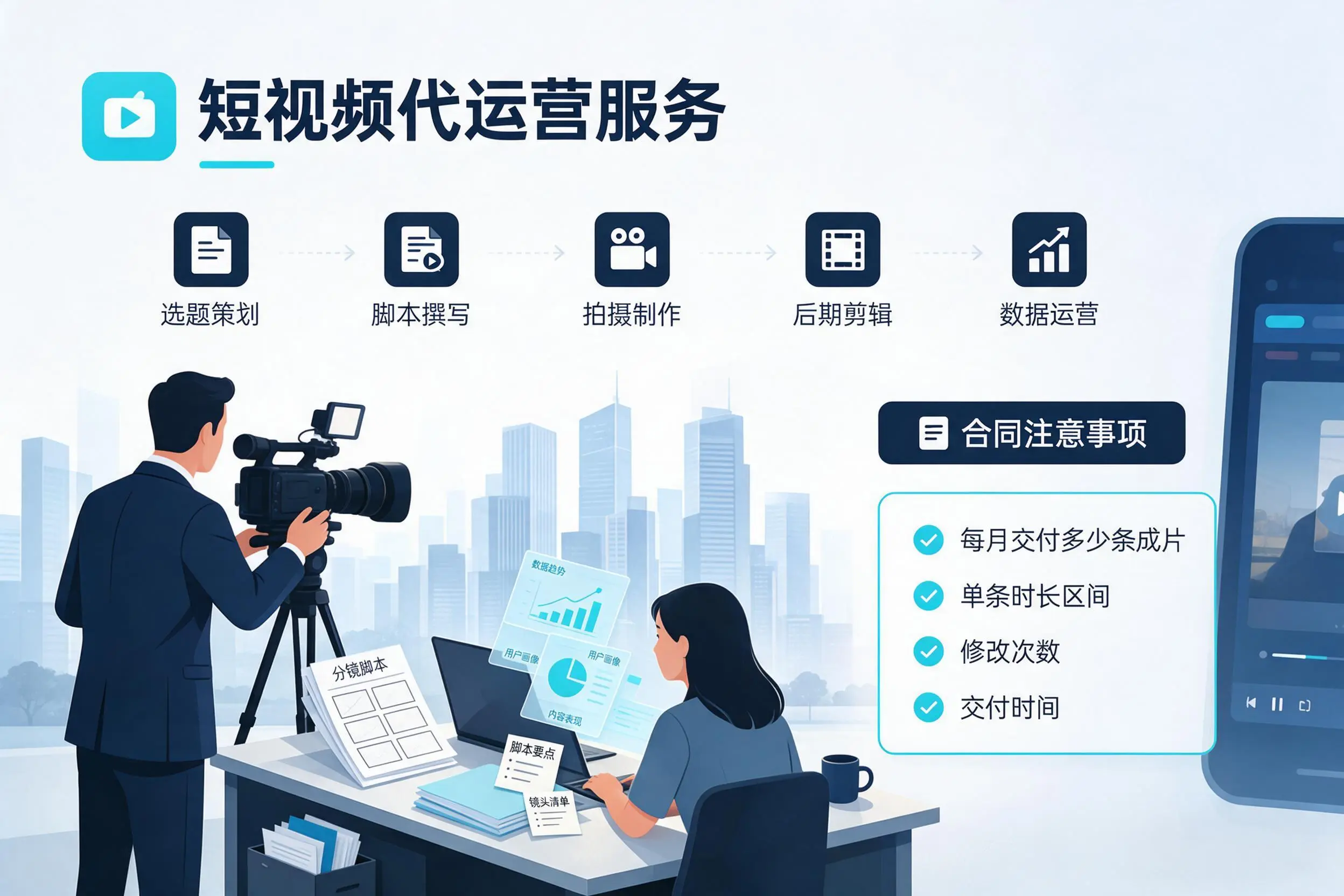 短视频代运营包含哪些服务?乐山企业常见问题科普