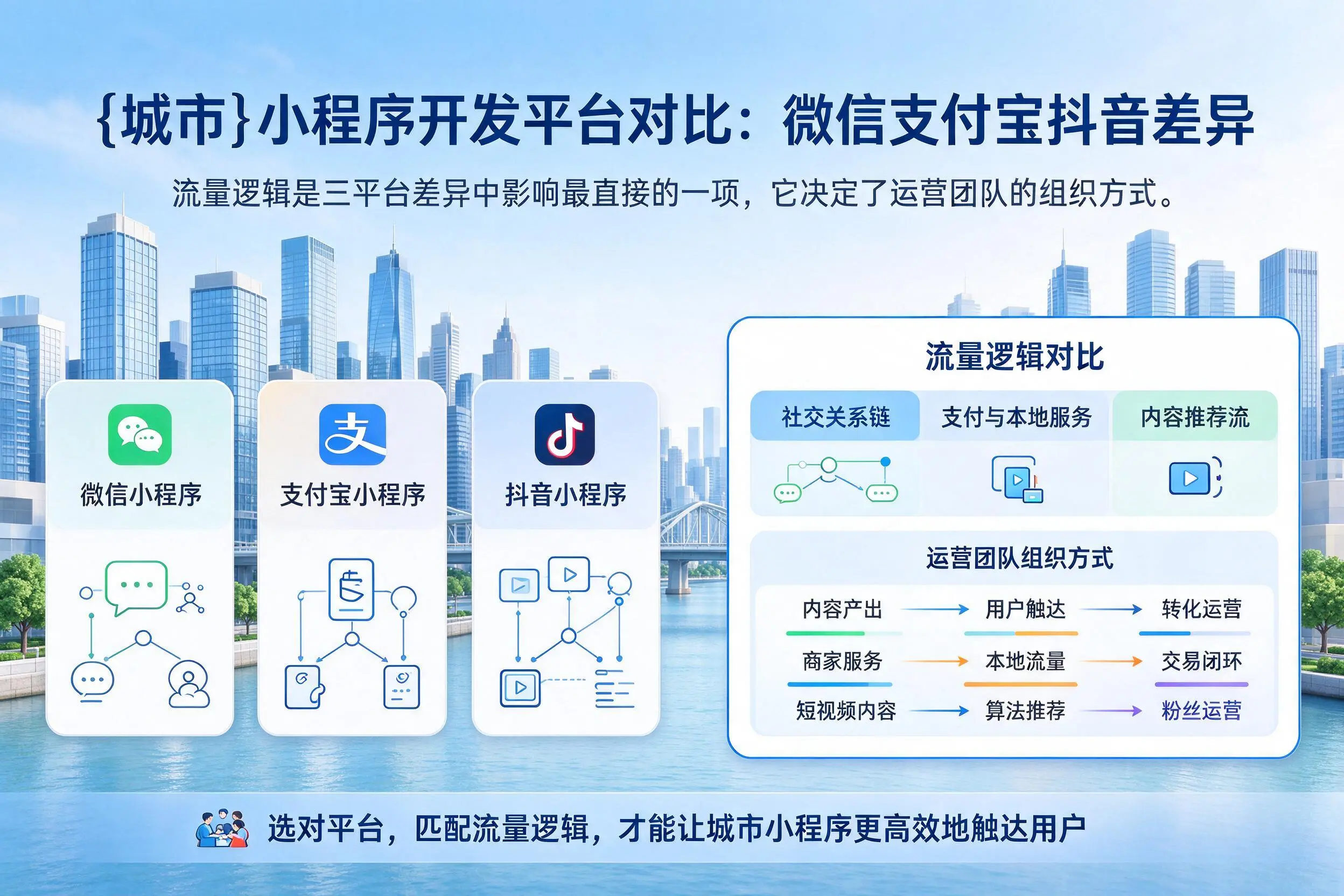 乐山小程序开发平台对比:微信支付宝抖音差异