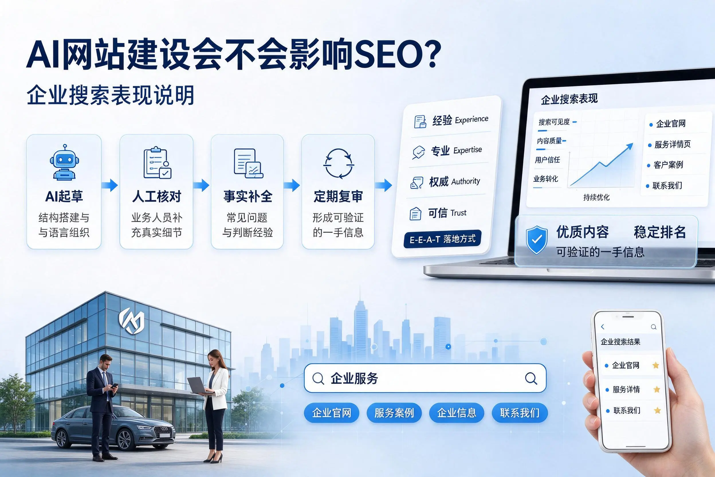 AI网站建设会不会影响SEO？乐山企业搜索表现说明